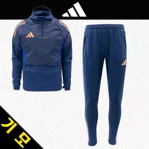 아디다스 기모 빅사이즈 트레이닝 세트 후드탑 팬츠 츄리닝