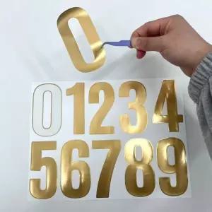 [하프클럽/]특대형 방수 큰숫자스티커 스티커 글자컷