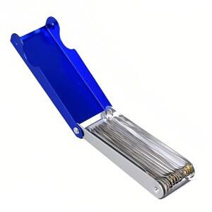 뮤지인 기타 베이스 우쿨렐레 너트 새들 슬롯 파일 연마 공구 세트, 그라인딩 박스 포함 전기 부품 및 액세서리