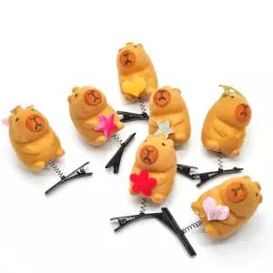 카피바라 이벤트 캐릭터 귀여운 헤어핀
