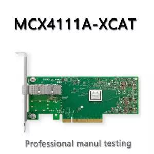 Mellanox ConnectX-4L x 10GbE MCX4111A 네트워크 카드 InfiniBand NICMCX4111A-XCAT 하게 작동Gb/s