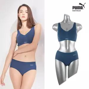 [푸마] 스킨라이크 브라팬티 2종 다크블루 여성 최신상