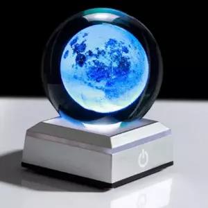 수정구 무드등 감성 무선 인테리어 led 수정구 무드등 조명등 침실 홈데코 데스크 스탠드 충전 협탁