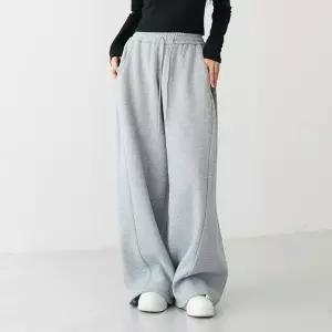 [피핀] 숏/기본/롱 뒷포켓 핀턱 투웨이 기모 팬츠 #710957