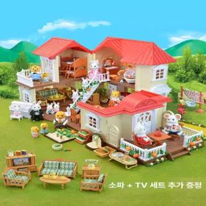 뉴뉴스토어 실바니안이층집 침대 식탁 실바니안 주방