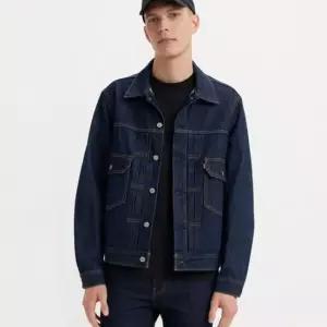 트래커 청자켓 빅사이즈  진청 A7632-0000_KG