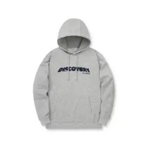 디스커버리후드티 BQK DXHD71046-MGS 뉴 로건 기모 후드티