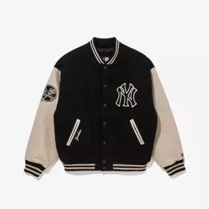 갤러리아 [뉴에라]MLB 뉴욕 양키스 패치드 바시티 재킷 블랙 14742026