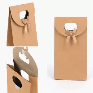 SINAID 리본 크라프트 선물백 손잡이선물백