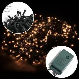 대형 크리스마스트리 LED 줄전구 240구 15M 전구색 전원잭포함 트리조명