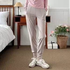 [콩심팥심]조거 레깅스 운동용 러닝 헬스복 포켓 하이웨스트 벨벳트레이닝복