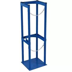 이동식 질소 가스통 산소 거치대 운반 정리함 보관함 스탠드