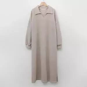 [하프클럽/] V넥카라옆트임원피스 NOK536M511 빅사이즈