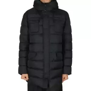 에르노 25FW 남성 후드 다운 패딩 블랙 PI0191U 12004Z 9389