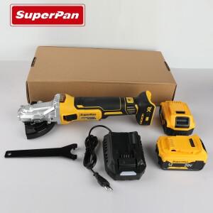 125mm 플랫 헤드 앵글 그라인더 DEWALT 호환 20v 배터리 핀 용 전기 핸드 헬드 머신 절단 연마 기계