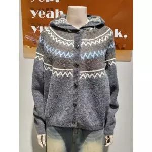 [NS홈쇼핑][바인드]로우노르딕후드CD_C 후드니트가디건(DIFW0-WSC034)[35564240]