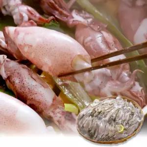 통째 먹는 총알한치 100 통찜용 총알 한입 통 호래기 오징어 한치 통찜 볶음 무침 튀김 구이 숙회 100마리