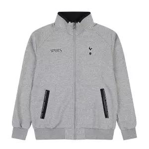[하프클럽/풋볼스탠다드]풋볼스탠다드 남성 토트넘 스퍼스 심플 하이넥 집업 스웨트 자켓_THJK311GYM