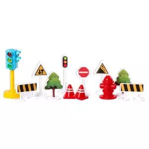 유아기관 역할놀이 교통교육 도로꾸미기 미니세트 어린이집 사회성발달 신호등 유치원