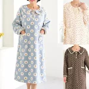 [엄마옷 로즈맘] 하존카라수면홈웨어원피스