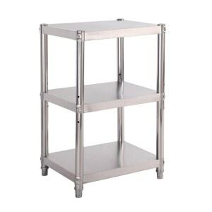 가스렌지 선반 스텐 30cm 레일 수납장 단일 전자레인지 정리대 부엌 일체형 하부장