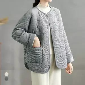 화세 기모스냅라인퀼팅패딩_HB5WPD032C