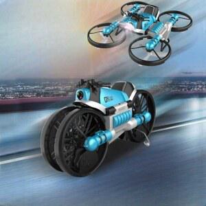 변신 드론 오토바이 RC카 원격제어 배터리 제어 장난감 입문용
