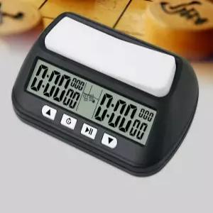 바둑 타이머 체스 시계 대회 대국 경기 영어판 바둑판 소형 고급 접이식 양면게임 보드