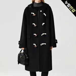 [올리비에스클로젯] 후드 떡볶이 단추 롱 누빔 코트_O2511CT002D