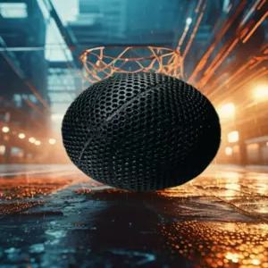 에어리스농구공 농구 사일런트 소프트볼 훈련을 저소음 조용한 음소거 오렌지 실내공