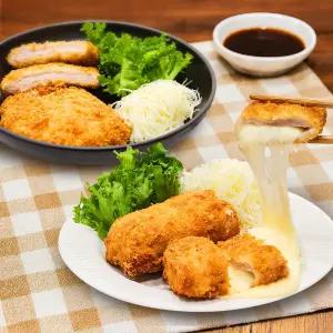 가치담 통등심 돈까스+모짜렐라 돈까스 2팩 등심 치즈