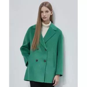 [하프클럽/레노마레이디]캐시혼방 더블 하프코트-CC41HJ050