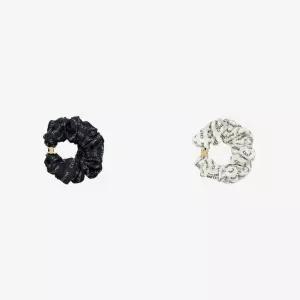 여성 스크런치 레이유어 브레이슬릿 머리끈 2컬러 46Y352SIB