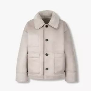 스튜디오 톰보이 오버사이즈 시어링 신세틱 무스탕(9175461983)CT 326642