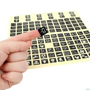 차량메탈스티커  N84F 자동 창문 글로우 스위치 버튼 스티커 도어 나이트 데칼 액세서리