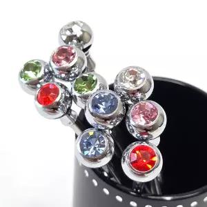 [베스트데코]큐빅데코 디저트 티포크 10p 세트 과일포크 홈카페 다과