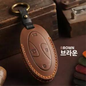 디올뉴 싼타페MX5 호환 가죽 자동차 키홀더 50대 키케이스 어버이날선물 차악세서리