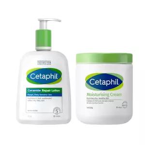 세타필 세라마이드 가려움완화 아토 로션 473ml+저자극 크림 550g 보습