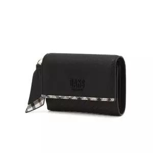 [갤러리아] DCWA6E222BK 닥스 버킹엄 블랙 소가죽 3단 반지갑