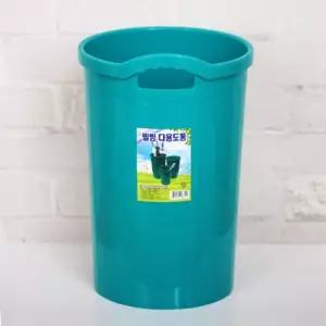 (미니 19.5x25cm) 웰빙 우산꽂이 오픈 휴지통/오픈형/쓰레기통/원형/사무실/휴지/프라스틱/둥근/다용도