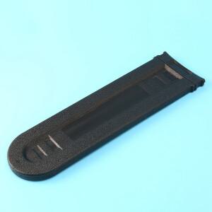 8인치 - 12인치 체인톱 바 커버 스캐버드 가드 유니버설 플레이트 스틸 보호 블랙