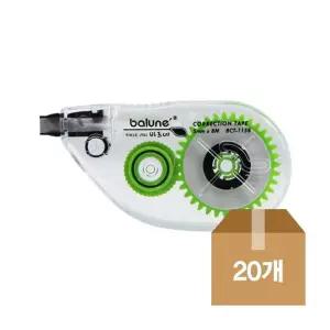 바르네)수정테이프(BCT-1158)-갑(20개입)수험생용품 수정 수정액 화이트 테이