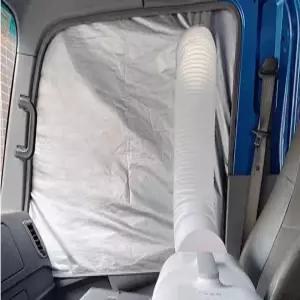 차량 창문 배기구 에어컨 텐트 가림막 무시동 히터