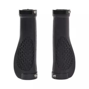 논슬립 핸들 그립 2세트 블랙 자전거 미끄럼방지 고무 손잡이 락 용품 커버 그립바 논그립