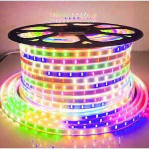 선물 와이어 조도 조경등 LED컬러등 테이프 방수 LED 줄조명 20M 컬러 조명
