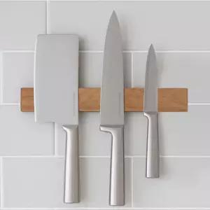 이놀 쉐프마스터 무타공 Wood 자석 칼걸이 30cm (소)