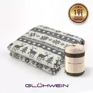 [글루바인][정상가 124,500원] 전자파안심 스마트 타이머 물세탁 전기요 싱글