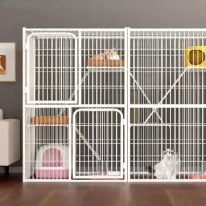 고양이철망 고양이 대형 펜스 울타리 격리장 하우스 패키지 애견 반려묘 철망 철장 반려동물