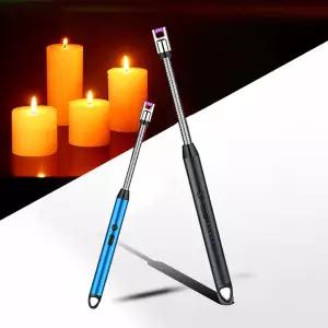 무선 플라즈마 전기 토치 라이터 충전식 캔들 식당 가스점화기 롱라이터 KC인증