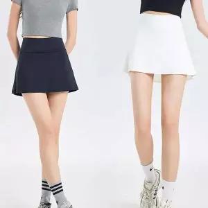 [하프클럽/셀러허브_여성트랜드패션]Rly 하이웨스트 허리포켓 플리츠 A라인